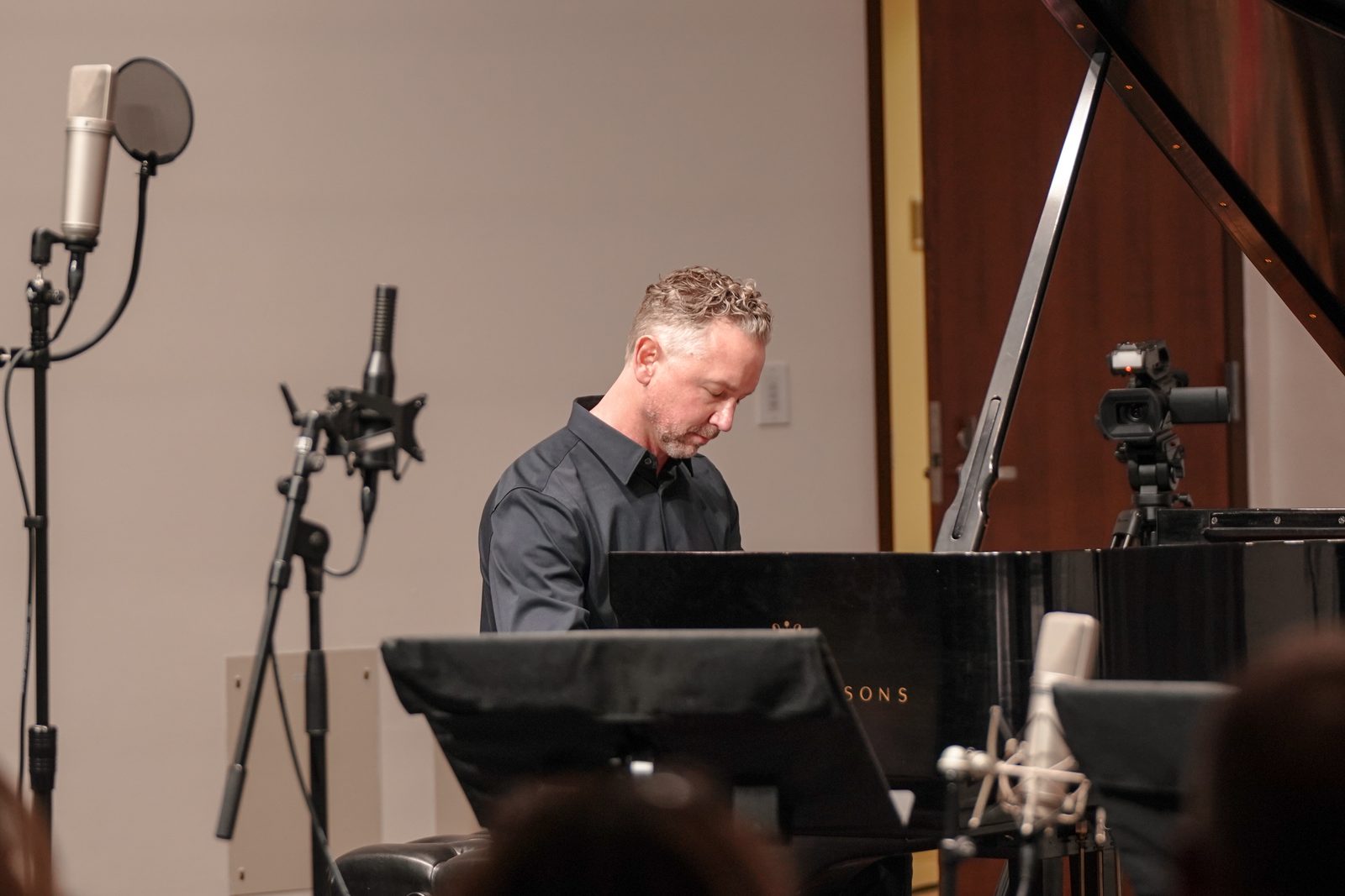 Justin Levitt at the Steinway