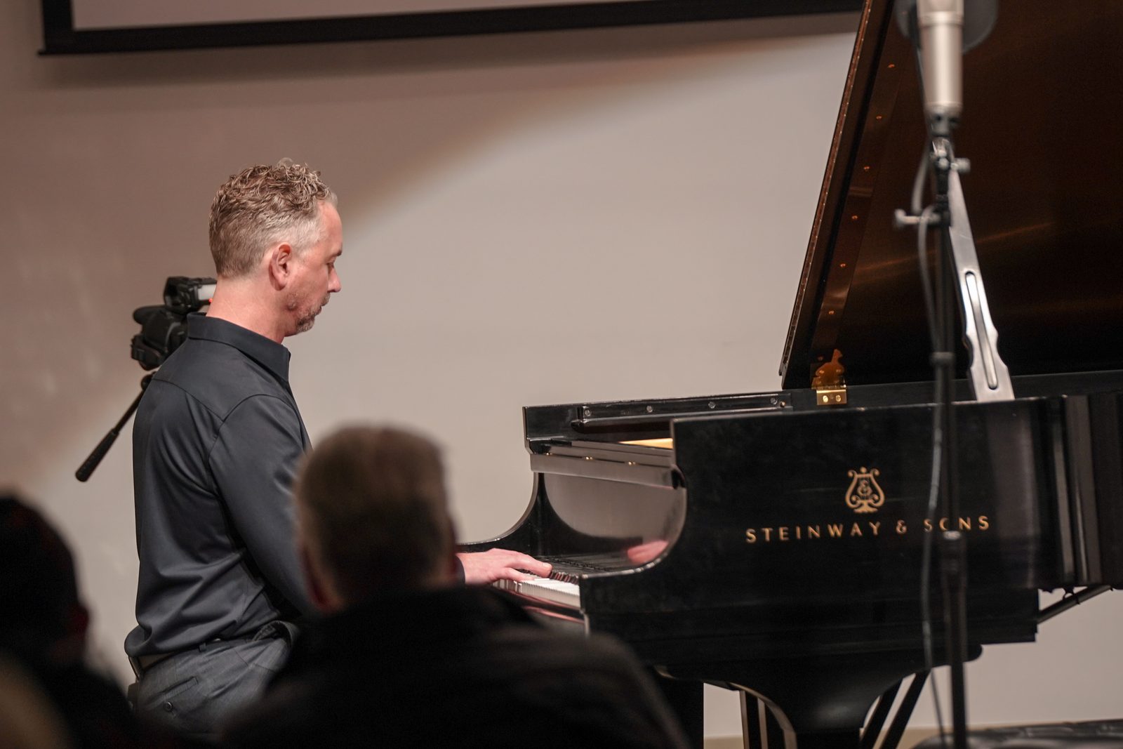 Justin Levitt at the Steinway